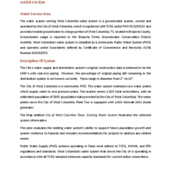 West Columbia Infrastructure Study thumbnail icon